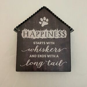 Brown Happiness Wall Decor